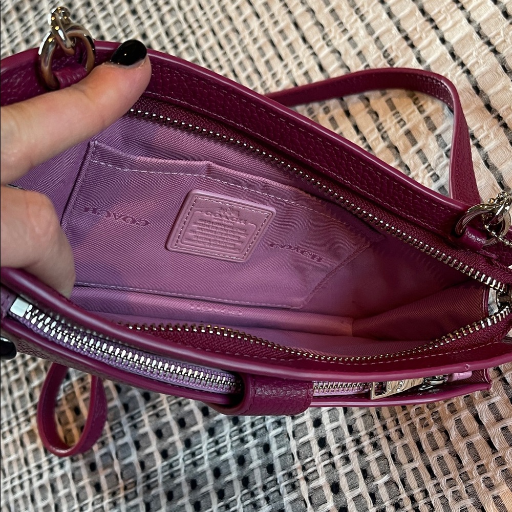 Coach RESTORED Noa messenger bag Leather Crossbody Bag - Picture 5 of 6